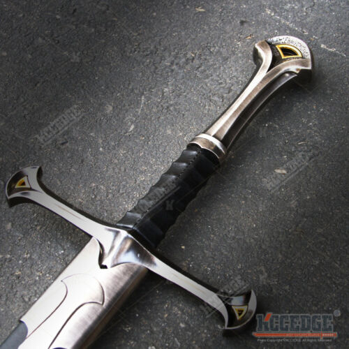 42" Lotr Medieval Crusader Sword The Hobbit Sword Knight Arming Sword